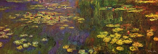 Dettaglio dei nénufari di Monet al Museo dell’Orangerie a Parigi – Claude Monet Claude Monet 2025-05-16