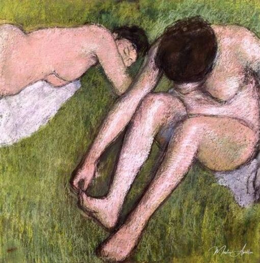 Due bagnanti sull’erba – Edgar Degas Edgar Degas 2025-05-01