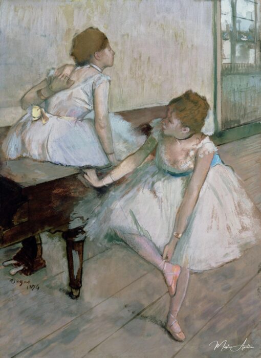 Due ballerini che si riposano – Edgar Degas Edgar Degas 2025-05-01