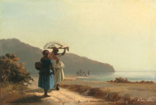 Due donne che conversano sulla spiaggia, Saint Thomas – Camille Pissarro Camille Pissarro 2025-05-16