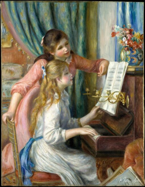 Due ragazze al pianoforte 1892 – Pierre-Auguste Renoir Pierre-Auguste Renoir 2025-05-22