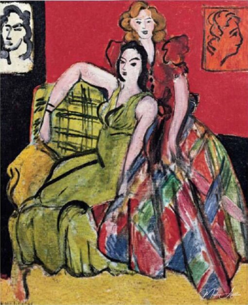 Due ragazze La gonna gialla e la gonna a quadri – Matisse Henri Matisse 2025-05-16