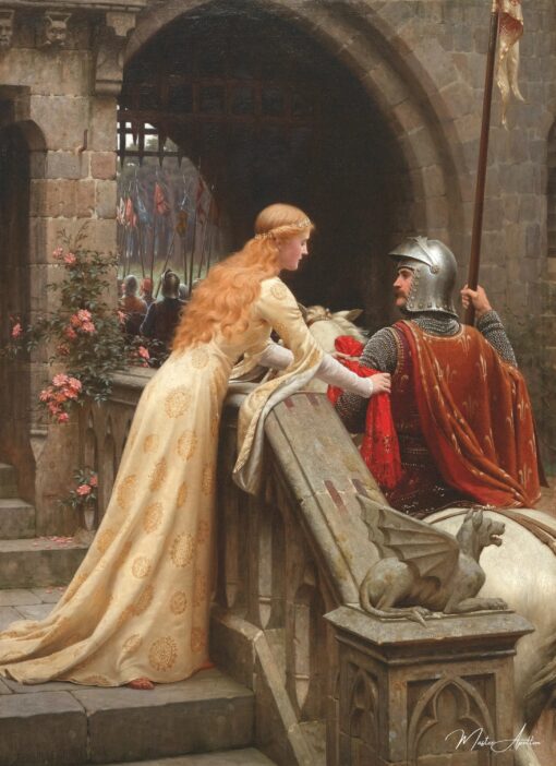 Dio ti protegge, 1900 – Edmund Leighton Edmund Leighton 2025-05-27