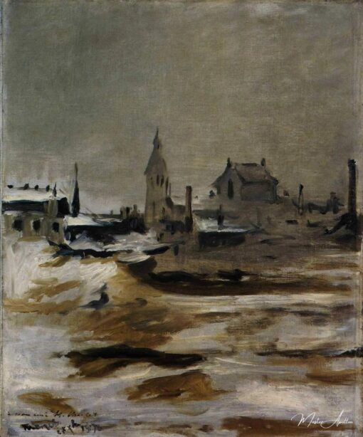 Effetto di neve a Petit-Montrouge – Edouard Manet Édouard Manet 2025-05-19