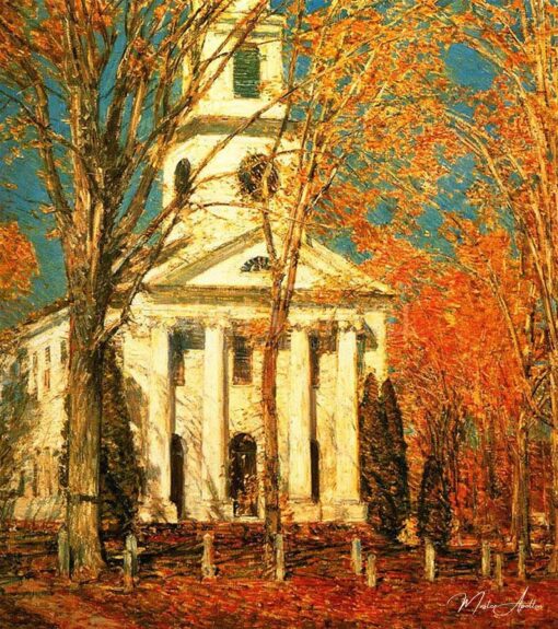 Chiesa a Old Lyme – Childe Hassam Childe Hassam 2025-06-01