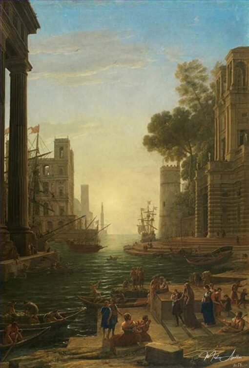 Imbarco di Santa Paola Romana a Ostia – Claude Lorrain Claude Lorrain 2025-05-09