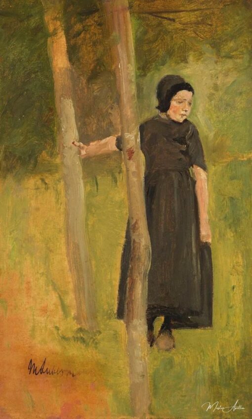 Bambino sotto gli alberi – studio riguardante i « bambini giocano » – Max Liebermann Max Liebermann 2025-05-03