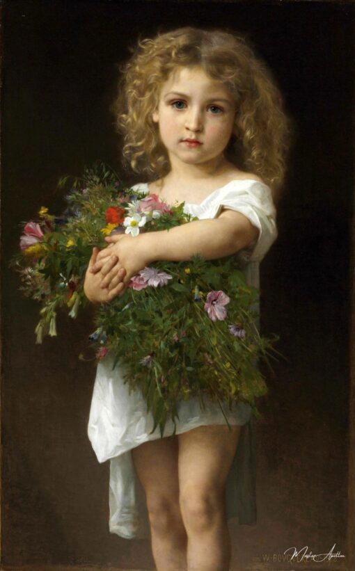 Bambino che tiene dei fiori – William Bouguereau William Bouguereau 2025-05-03