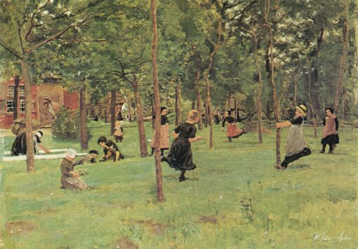 Bambini che giocano nel parco – Max Liebermann Max Liebermann 2025-05-03