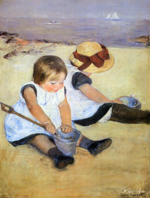 Bambini che giocano sulla spiaggia – Mary Cassatt Mary Cassatt 2025-05-03