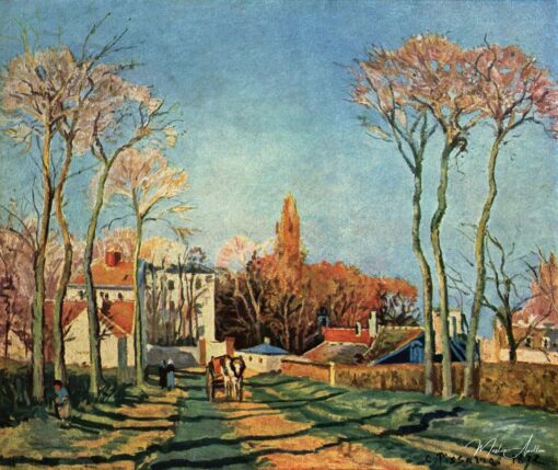 Entrata del villaggio di Voisins – Camille Pissarro Camille Pissarro 2025-05-16