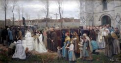 Erigere un calvario – Jules Breton Jules Breton 2025-05-18
