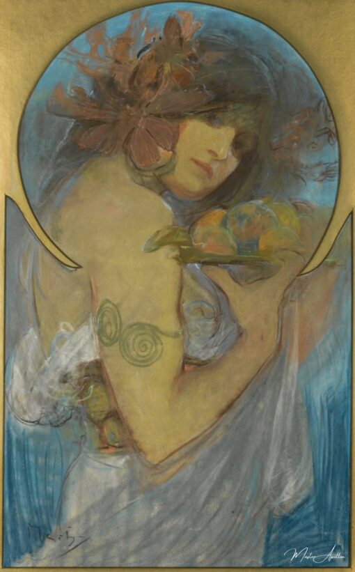 Studio per un poster « Frutta » – Mucha Alphonse Mucha 2025-05-06