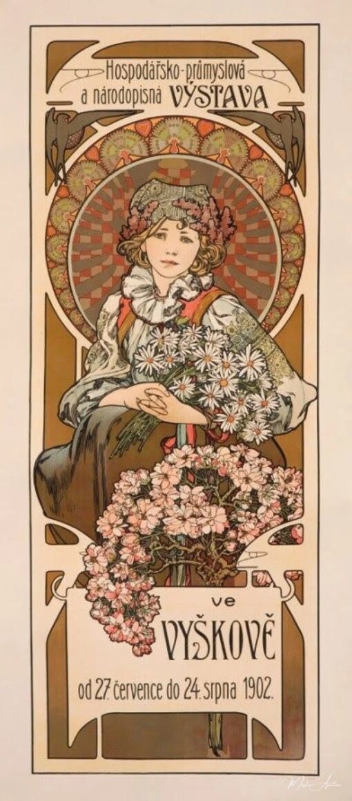 Esposizione di manifesti a Vyskov – Mucha Alphonse Mucha 2025-05-16