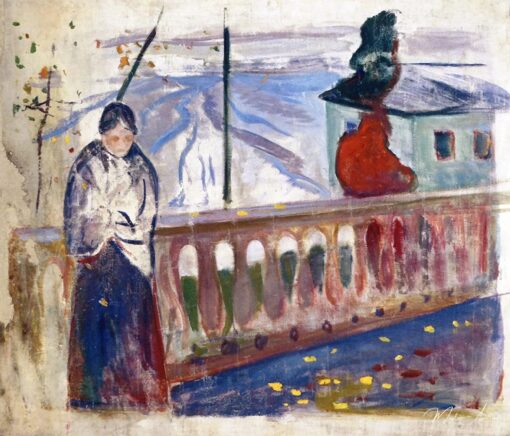 Donna alla balaustra – Edvard Munch Edvard Munch 2025-05-16