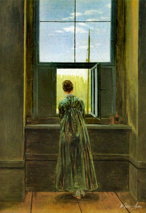 Donna alla finestra – Caspar David Friedrich Caspar David Friedrich 2025-06-02