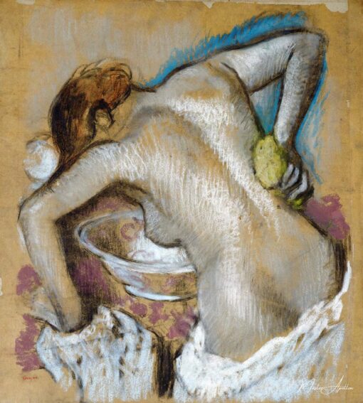 Donna alla toeletta che si asciuga la schiena – Edgar Degas Edgar Degas 2025-05-01
