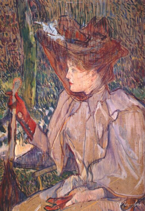 Donna seduta con guanti – Toulouse Lautrec Henri de Toulouse-Lautrec 2025-05-18 2