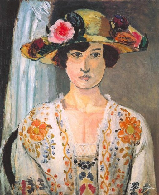 Donna con cappello fiorito – Matisse Henri Matisse 2025-05-16