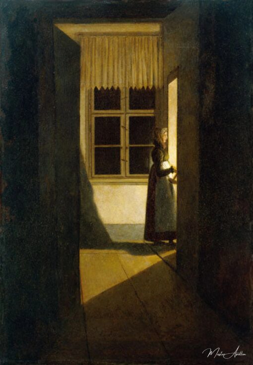 Donna con la lanterna – Caspar David Friedrich Caspar David Friedrich 2025-06-02