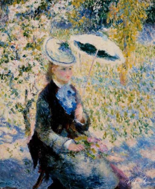 Donna con ombrello tra fioriture – Pierre-Auguste Renoir Pierre-Auguste Renoir 2025-05-17 2