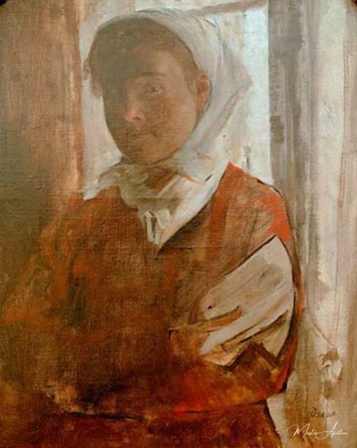 Donna con un foulard bianco – Edgar Degas Edgar Degas 2025-05-01