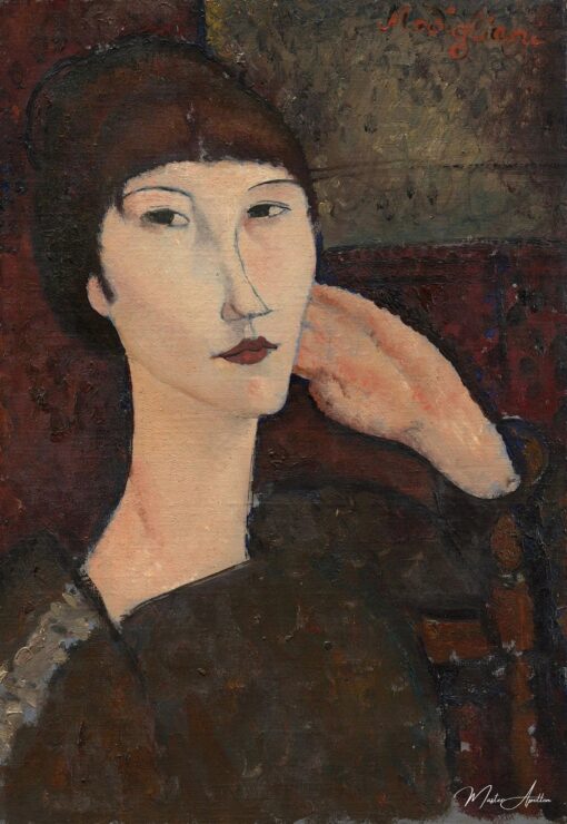 Donna con frangia – Amedeo Modigliani Amedeo Modigliani 2025-05-20