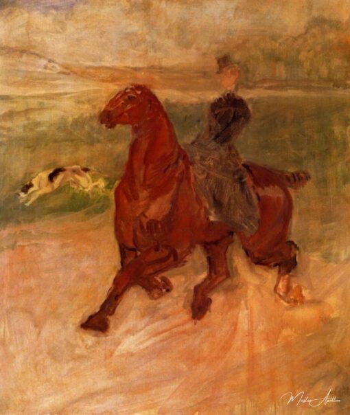 Donna cavaliere e cane – Toulouse Lautrec Henri de Toulouse-Lautrec 2025-05-16