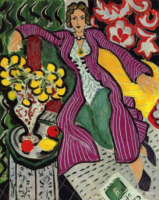 Donna in un cappotto viola – Matisse Henri Matisse 2025-05-16