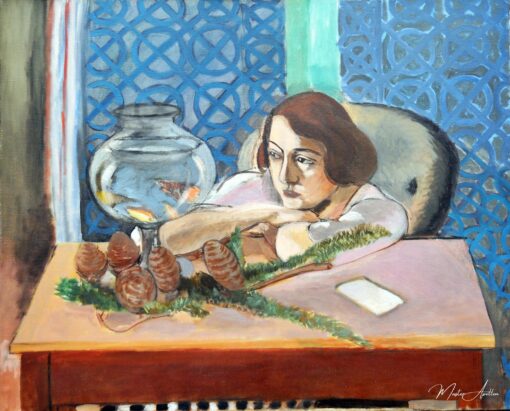Donna davanti a un acquario – Matisse Henri Matisse 2025-05-16