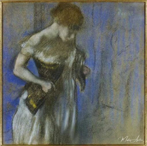 Donna che allaccia il suo corsetto – Edgar Degas Edgar Degas 2025-05-01