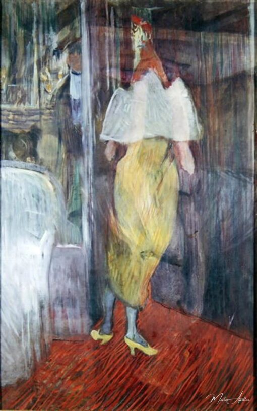 Donna che entra in un camerino al teatro – Toulouse Lautrec Henri de Toulouse-Lautrec 2025-05-16