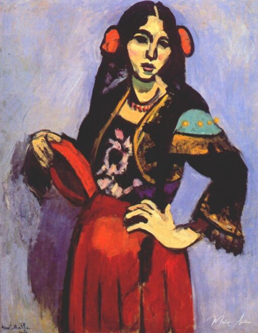 Donna spagnola con un tamburello – Matisse Henri Matisse 2025-05-09 2