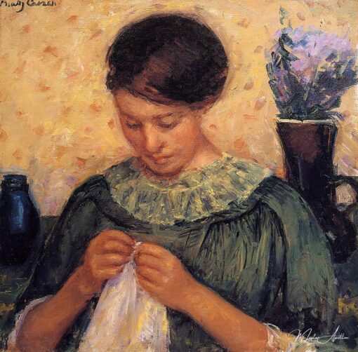 Donna che cuce – Mary Cassatt Mary Cassatt 2025-05-20