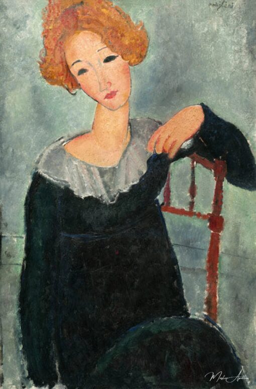 Donna rossa 1917 – Amedeo Modigliani Amedeo Modigliani 2025-05-20