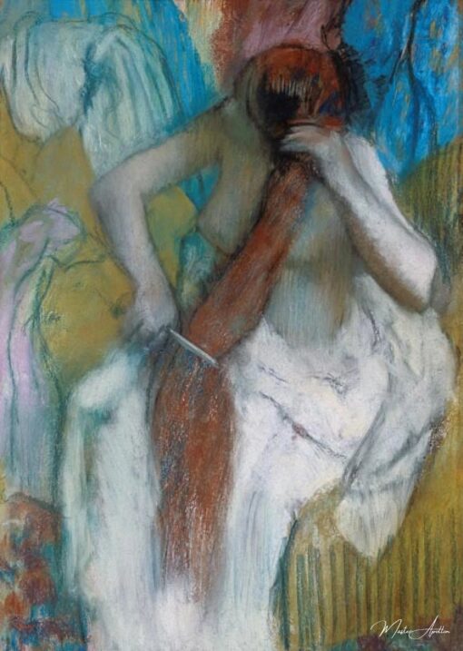 Donna che si pettina i capelli – Edgar Degas Edgar Degas 2025-05-01