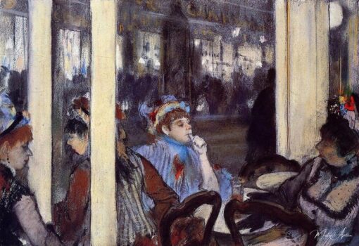 Donne sulla terrazza di un caffè – Edgar Degas Edgar Degas 2025-05-01