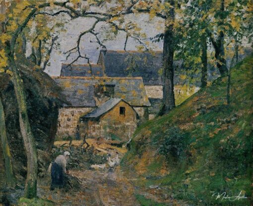 Ferme a Montfoucault – Camille Pissarro Camille Pissarro 2025-05-16
