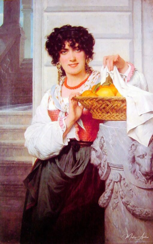 Ragazza con cesto di arance e limoni – Pierre Auguste Cot Pierre-Auguste Cot 2025-05-16 2