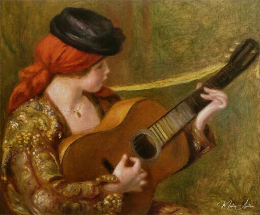 Ragazza con una chitarra – Pierre-Auguste Renoir Pierre-Auguste Renoir 2025-05-31 2