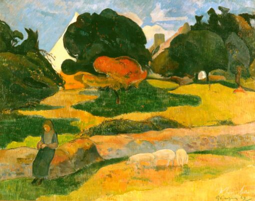 Ragazza che guarda i maiali – Paul Gauguin Paul Gauguin 2025-05-10