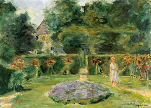 Fiori in cerchio nel giardino di siepi – Max Liebermann Max Liebermann 2025-05-19
