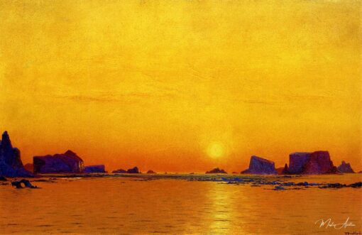 Lastre di ghiaccio sotto il sole di mezzanotte, 1869 – William Bradford William Bradford 2025-05-01