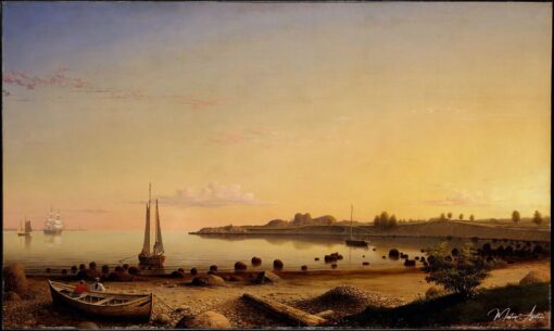 Forte di tappa attraverso il porto di Gloucester, 1862 – Fitz Henry Lane Fitz Henry Lane 2025-04-30