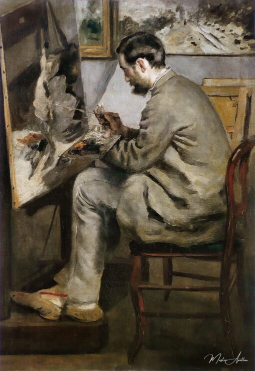 Frédéric Bazille che dipinge al suo cavalletto – Pierre-Auguste Renoir Pierre-Auguste Renoir 2025-05-22