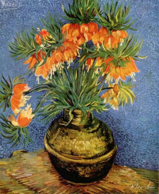 Fritillarie, corona imperiale in un vaso di rame – Van Gogh Vincent Van Gogh 2025-04-24