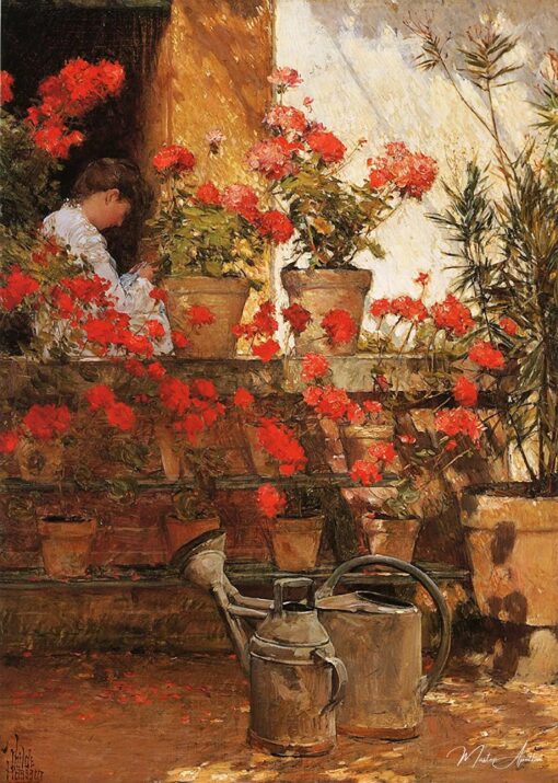 Gérani par Childe Hassam – Childe Hassam Childe Hassam 2025-06-01