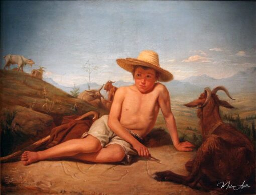 Giotto che guarda le capre – Léon Bonnat Léon Bonnat 2025-06-02