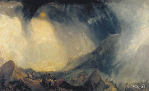 Hannibal che attraversa le Alpi – William Turner William Turner 2025-06-03