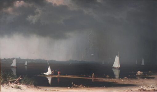Heade, Tempesta di Tuono sulla Baia di Narragansett, 1868 – Martin Johnson Heade Martin Johnson Heade 2025-06-02